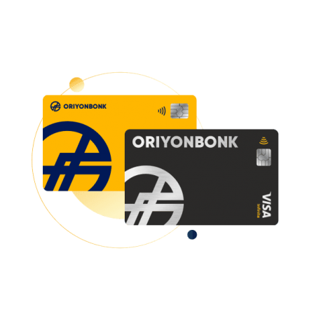 Банковская карта VISA ОРИЁНБАНК 