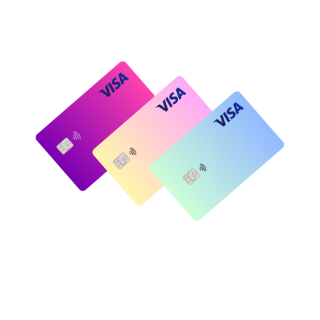 Предоплаченная банковская карта VISA PREPAID VIRTUAL 100 € (EU BANK)